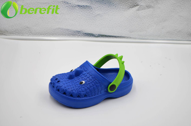 Cute Little Kids EVA Crocodile Blue Clogs 