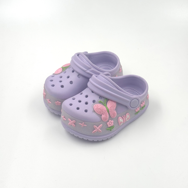 Purple Clogs​ Butterfly Clogs Comfortable Clogs