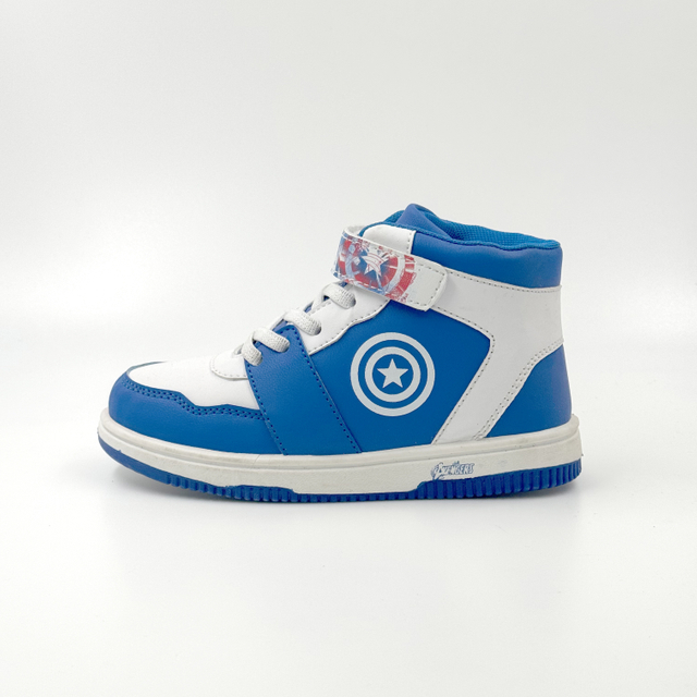 marvel shoes high top sneakers blue sneakers