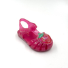 Wholesale Kids Glitter Jelly Sandals Fruit Applique PVC Supplier