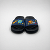 Bulk Kids Space Rocket Slides Navy EVA Summer Sandals