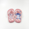 KIDS CUSTOM FLIP FLOPS STITCH ON SHOES STITCH PINK