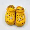 Wholesale Kids Platform Clogs with Rhinestones & Gold Chain