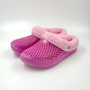 WOMEN WINTER CLOGS PINK COLOGS WITH FUR LINING 