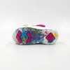 Wholesale Colorful Tie-Dye Kids Clogs with Pink EVA Strap