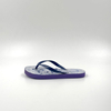 Wholesale Blue Floral Print Kids Flip Flops with Dark Straps