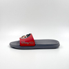 Disney Mickey Mouse Men's Slippers Red And Grey Slides Wholesale