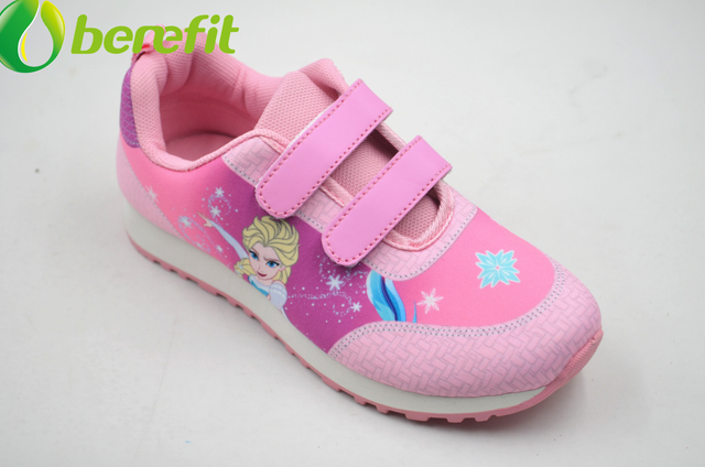 Frozen Pink Toddler Girl Shoes 