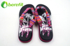 Ladies Black Ethnic Fabric Upper Sandal for Wide Feet 