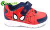 Sneaker for Kids with MD Platform Sole with Red And Blue Spiderman Design with Light on Upper