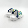 KIDS CLASSIC GRAFIC DINOSAUR EVA CLOGS WITH RANBOW BACK STRAP