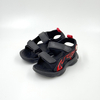 CHILDREN BLACK SANDALS CHILDREN SLIDE SANDALS OPEN-TOE SANDALS 