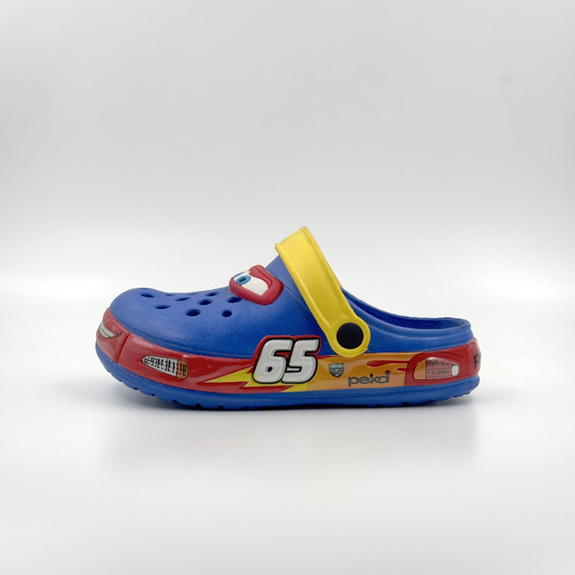 KIDS EVA CLOGS DISNEY CARS SHOES DARK BLUE COLOR SHOES 