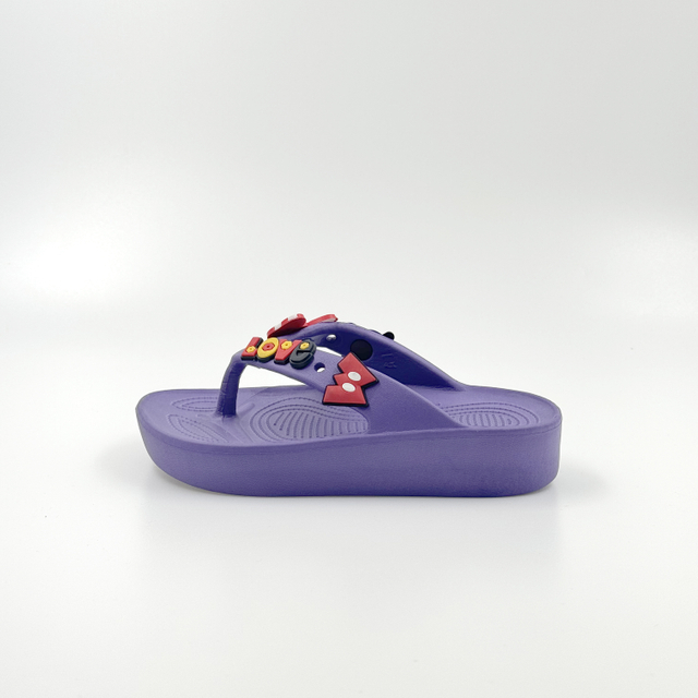 GIRLS DISNEY SMALL PENDANT SOFT COOL FLIP FLOPS