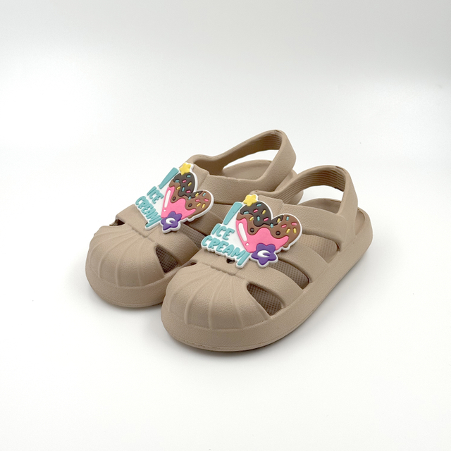 KIDS ICE CREAM CARTOON ANTI SLIP SANDALS