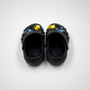 Wholesale Kids Black Clogs with Construction Vehicle Charms