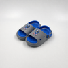 Wholesale Kids Grey & Blue Slides Robot Bear Heel Strap Supplier