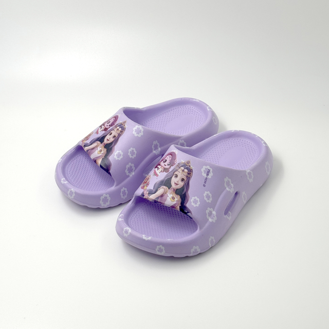 PURPLE SLIPPER CARTOON