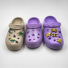 Wholesale Beige Dinosaur Kids Clogs with Star Charms