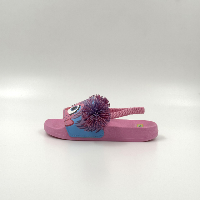 KID SESAME STREET SHOES DESIGNER SANDALS PINK COLOR SANDALS 