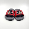 Disney Mickey Mouse Men's Slippers Red And Grey Slides Wholesale