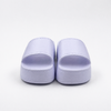 Bulk Kids Lavender Platform Slides EVA Beach Sandals