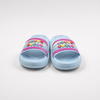 Wholesale Girls Blue Slides with Colorful Happy Girls Heart Charms