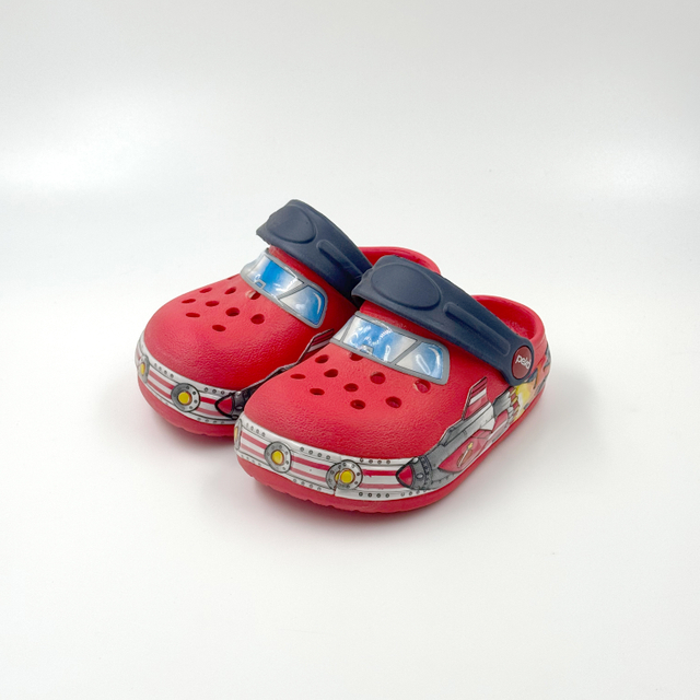 BABY CLOGS CLOGS RED CUTE CLOGS 