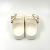Kid Slippers White Slippers Pearl Slippers