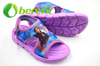 Cute Sandals for Girls in Sublimation Upper with FROZEN Design And EVA Sole