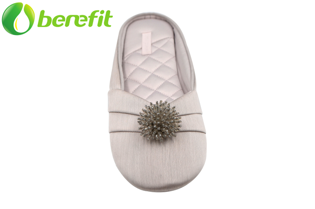 Lady Fashion Silk Multifunctional Indoor Slipper 