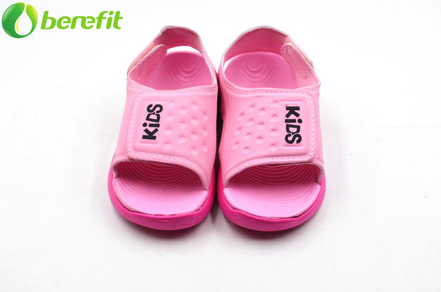 Toddler Pink Girl New Design PU Upper EVA Sandal 