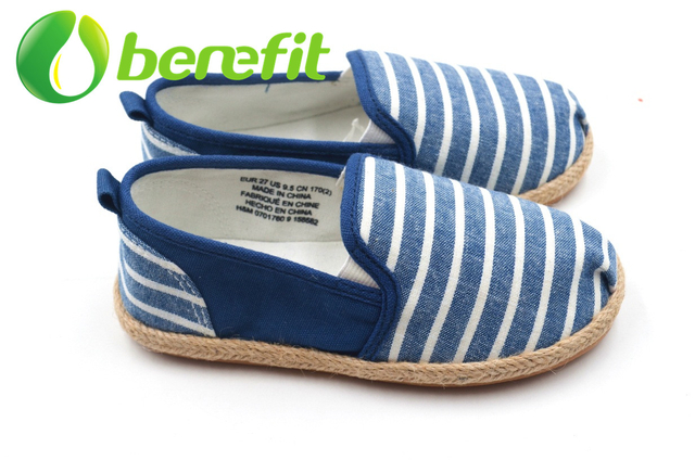 Kids Shoes Girls Ramie Sole Shoes and TPR Sole and Canvas Upper with Flatform Espadrilles Styles And