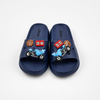 Wholesale Kids Navy Slides with Motorcycle & Basketball Charms