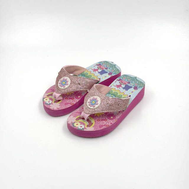 Wholesale Kids Pink LED Light-Up Flip Flops Flashing Summer Sandals