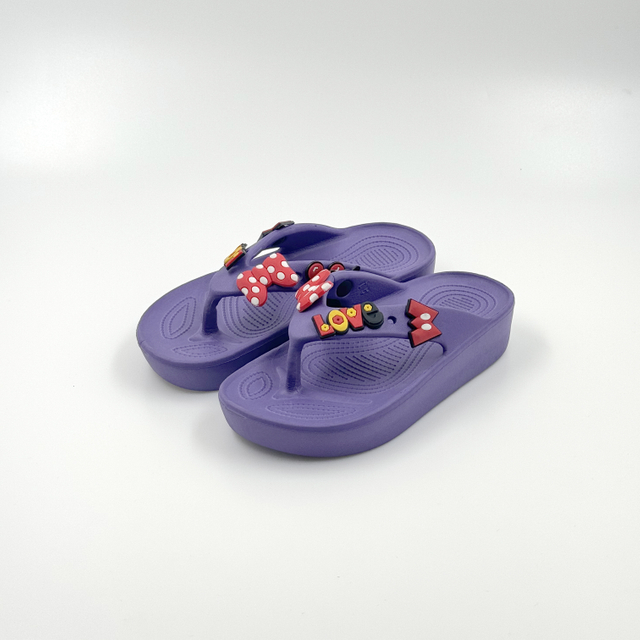 GIRLS DISNEY SMALL PENDANT SOFT COOL FLIP FLOPS