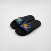 Bulk Kids Space Rocket Slides Navy EVA Summer Sandals