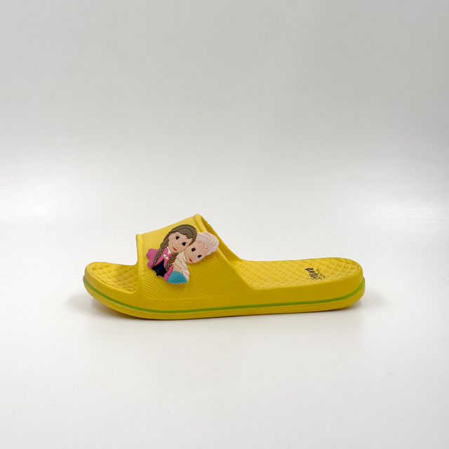Disney Frozen Elsa And Anna Yellow Slide Slippers Wholesale