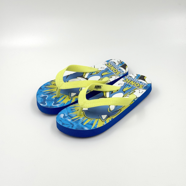SOFT SONIC THE HEDGEHOG SHOES CARTOON FLIP FLOPS