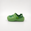 Wholesale Green Dinosaur Kids Clogs EVA Garden Shoes Manufacturer