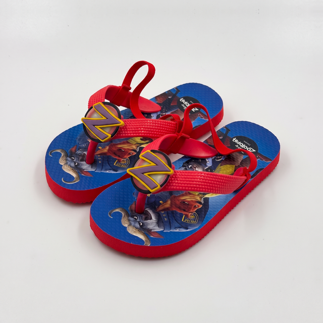 Wholesale Disney Zootopia Kids Flip Flops with Elastic Backstrap