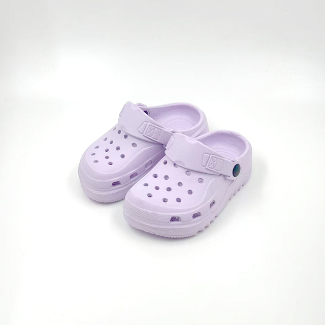 Wholesale Kids Plain EVA Clogs | Lightweight Toddler Garden Shoes Factory Direct