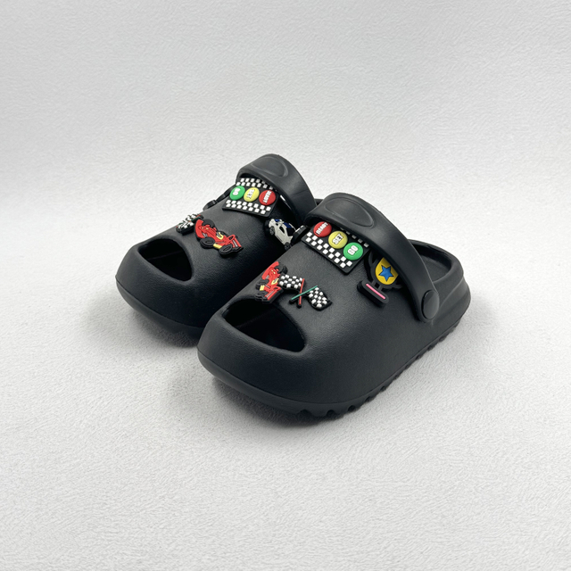 EVA KIDS CARTOON SANDL WITH CUTE PINS