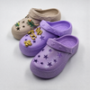Wholesale Beige Dinosaur Kids Clogs with Star Charms