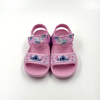 Wholesale Pink Stitch Kids Sport Sandals with Adjustable Strap