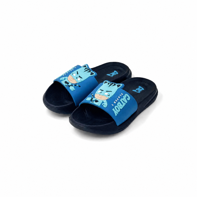 Wholesale Kids Catboy PJ Masks Slides | Bulk Player 1 Cartoon Slippers Factory Direct