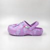 Bulk Kids UR CUTE Heart Clogs with Charms | Wholesale Girls Purple Garden Shoes Factory