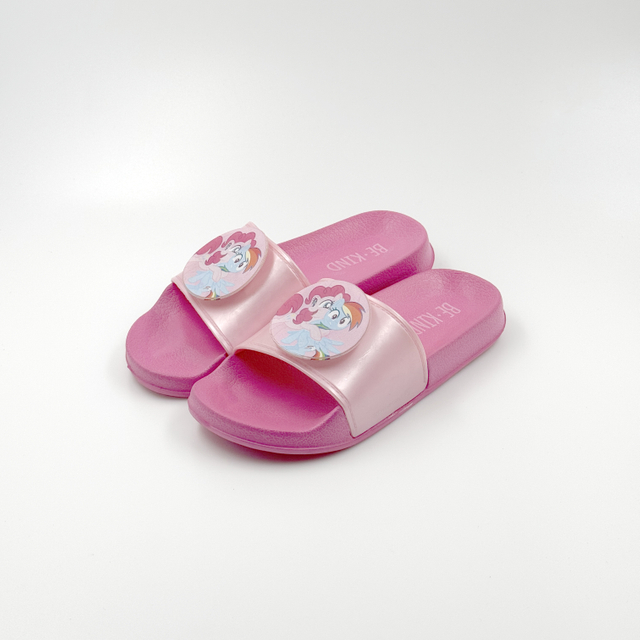 KIDS EVA PINK MY LITTLE PONY SLIPPERS SANDALS 