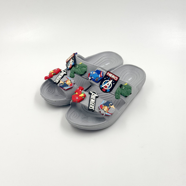 Marvel Avengers Kids' Slippers with Superhero Charms Wholesale