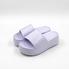 Bulk Kids Lavender Platform Slides EVA Beach Sandals